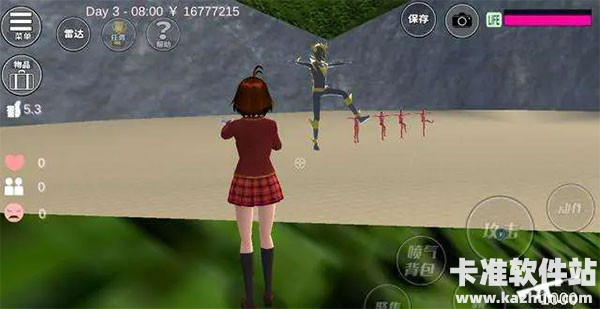 SAKURA School Simulator英文版游戏玩法5