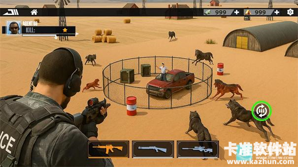 阿尔法狼群狩猎