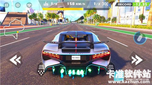 真实赛车4正版游戏漂移技巧1