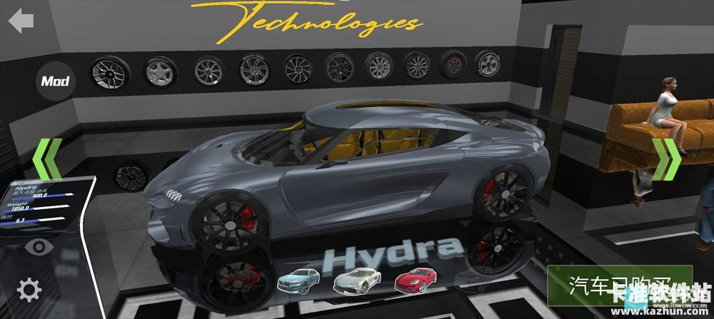 汽车模拟器2MOD版经典车辆介绍1