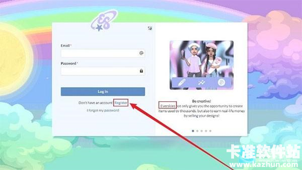 everskies中文版注册教程1