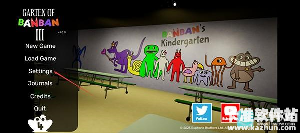 班班幼儿园3游戏中文设置教程1