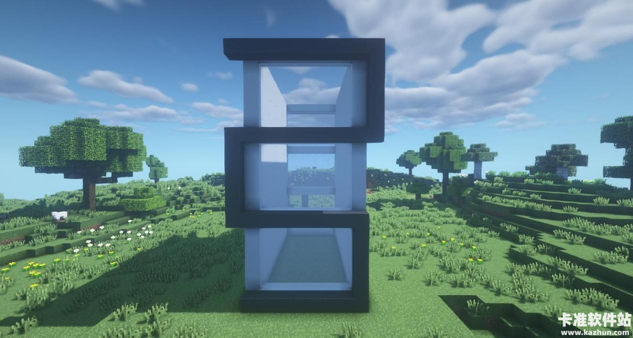 我的世界正版游戏现代建筑搭建教程6