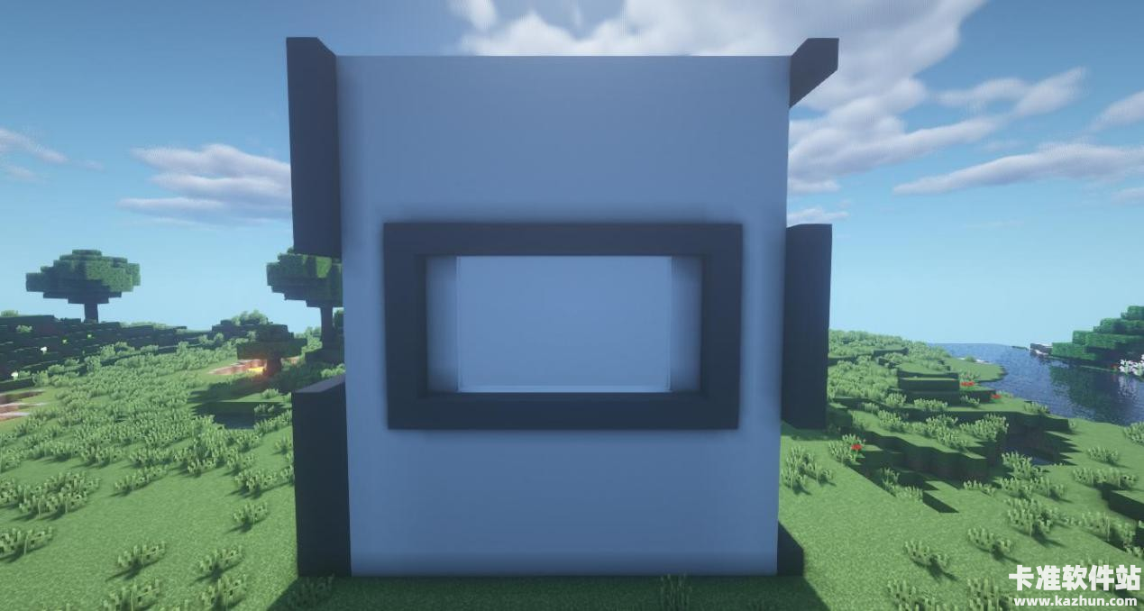 我的世界正版游戏现代建筑搭建教程8