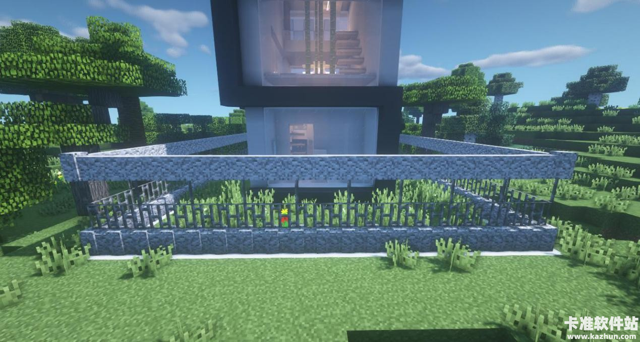 我的世界正版游戏现代建筑搭建教程14