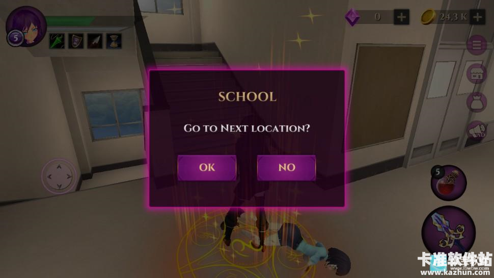 动漫高中僵尸模拟器游戏玩法6