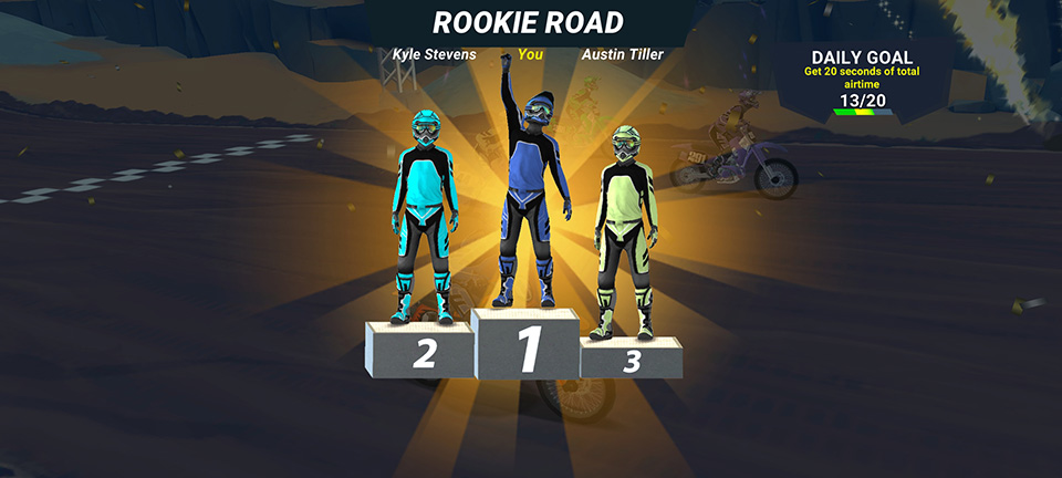 疯狂技能越野摩托车3