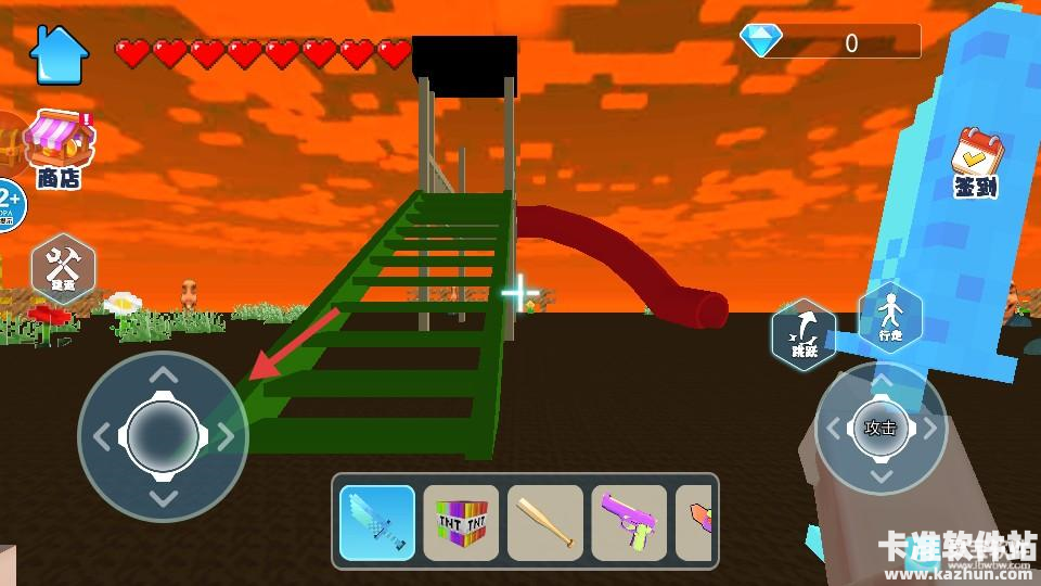 恐怖滑滑梯手机版游戏玩法2