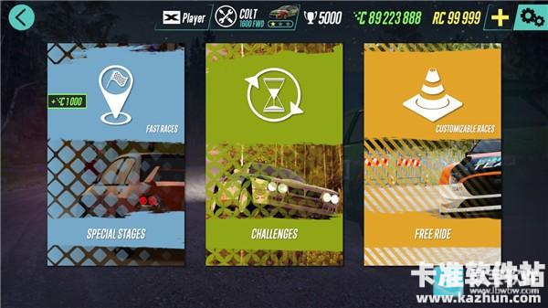carx拉力赛中文版游戏玩法4