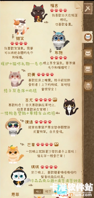 猫咪的秘密森林游戏猫咪图鉴4