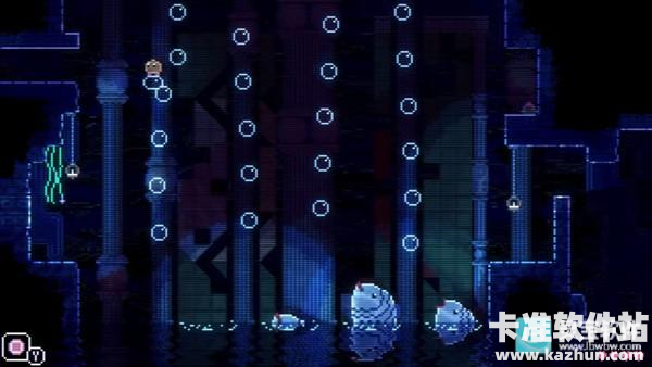 动物井完整版游戏中如何击败海马并获得动物之井中的泡泡棒4