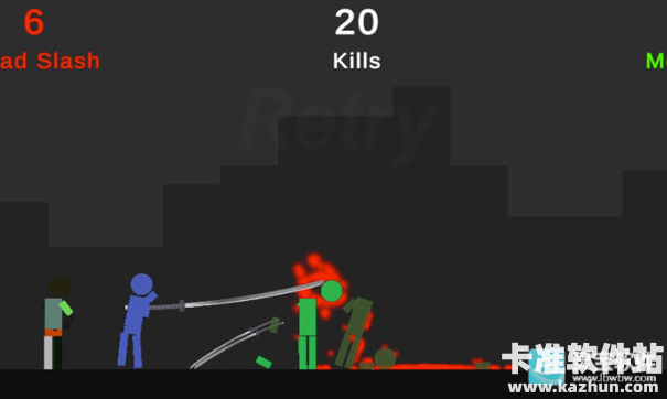 棍棒砍杀者劈砍厮杀