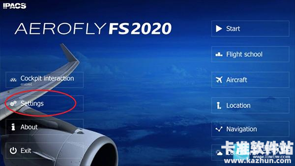 航空模拟器2023游戏如何切换中文1