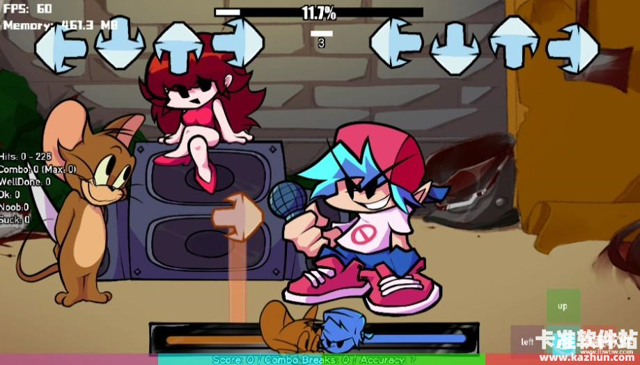 周五夜放克猫和老鼠地窖秀游戏玩法3