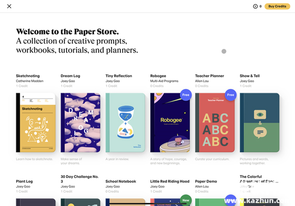 Paper素描app使用方式-2