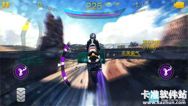 狂野飙车8游戏摩托车如何抬起前轮3