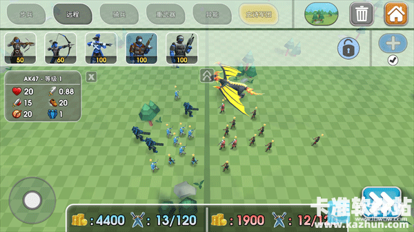 史诗战争模拟器2游戏兵种推进3