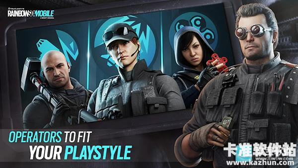 彩虹六号手游游戏特色1