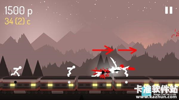 奋战火柴人影子武士游戏玩法6